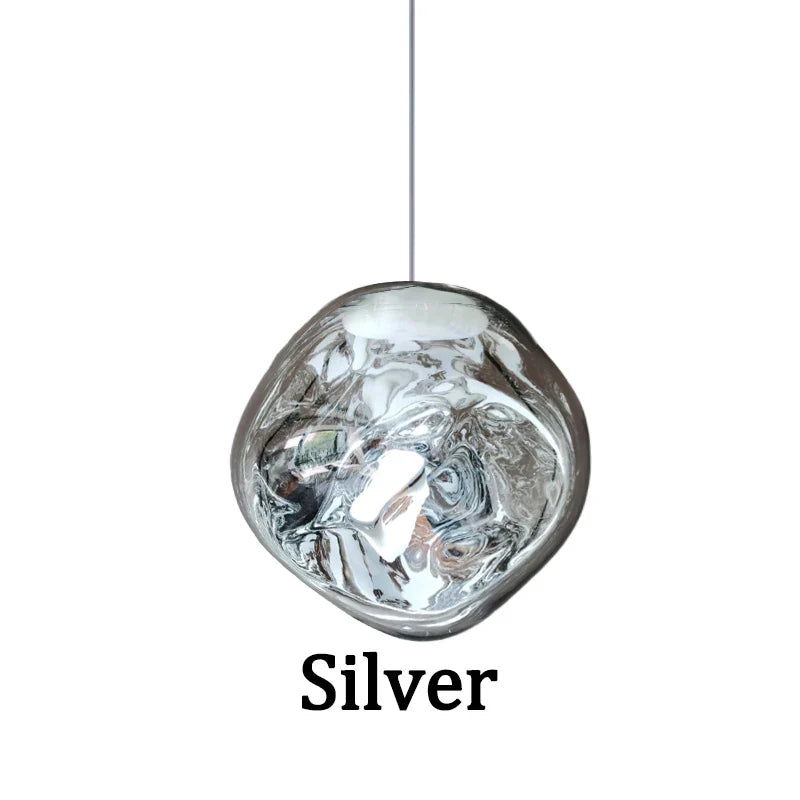 Modern Lava LED Chandeliers PVC Lighting Living Room Deco Hanging Lamp Kitchen Light Fixtures Indoor Home Chandelier Lighting