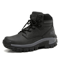 New Men's Boots Fashion Outdoor Boots Breathable Hiking Boots Autumn Shoes Sneakers Lightweight Non-slip Men Desert Ankle Boots