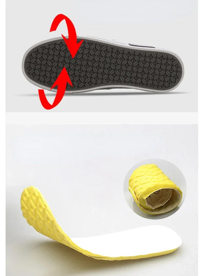 2026 New Men Canvas Shoes Breathable Outdoor Mens Casual Shoes Comfortable Spring Autumn Cloth Flat Shoes Black Walking Sneakers