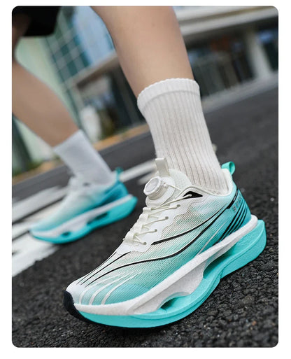 2026 Running Shoes Carbon Board Marathon Men Sports Breathable Lightweight Women's Comfortable Athletic Nonskid Casual Sneakers