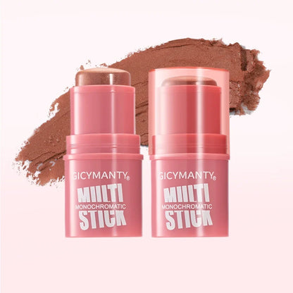 GICYMANTY Multi-Use Blush Stick  Contouring  Highlighting Cream Blush Stick  Finely Contouring Stick