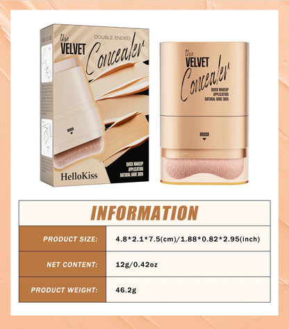 Face Foundation Contour Stick Long-wear Lightweight Brighten Stick Face Concealer Blemish Contouring Beauty Makeup