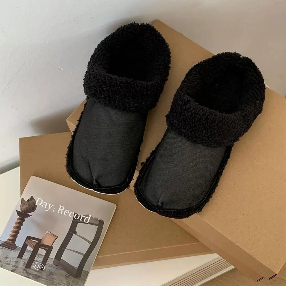 Autumn Winter Plush Liner Warm Hole Shoes With Detachable Thicken Soft Shoe Cover Fashion Versatile Slippers Lining Accessories