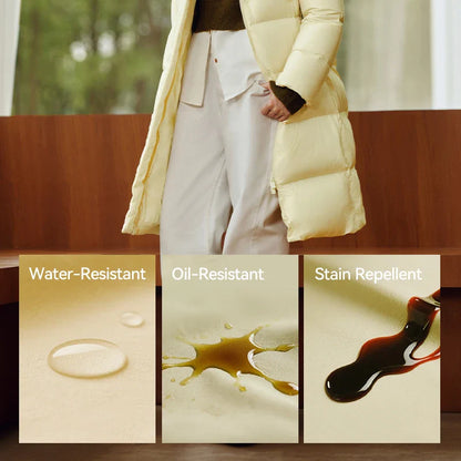 Semir Long Down Jacket Women Waterproof Hooded Coat 2025 Winter New Loose Girls' Jacket Multi-Color Thicken Windbrake Down Coat