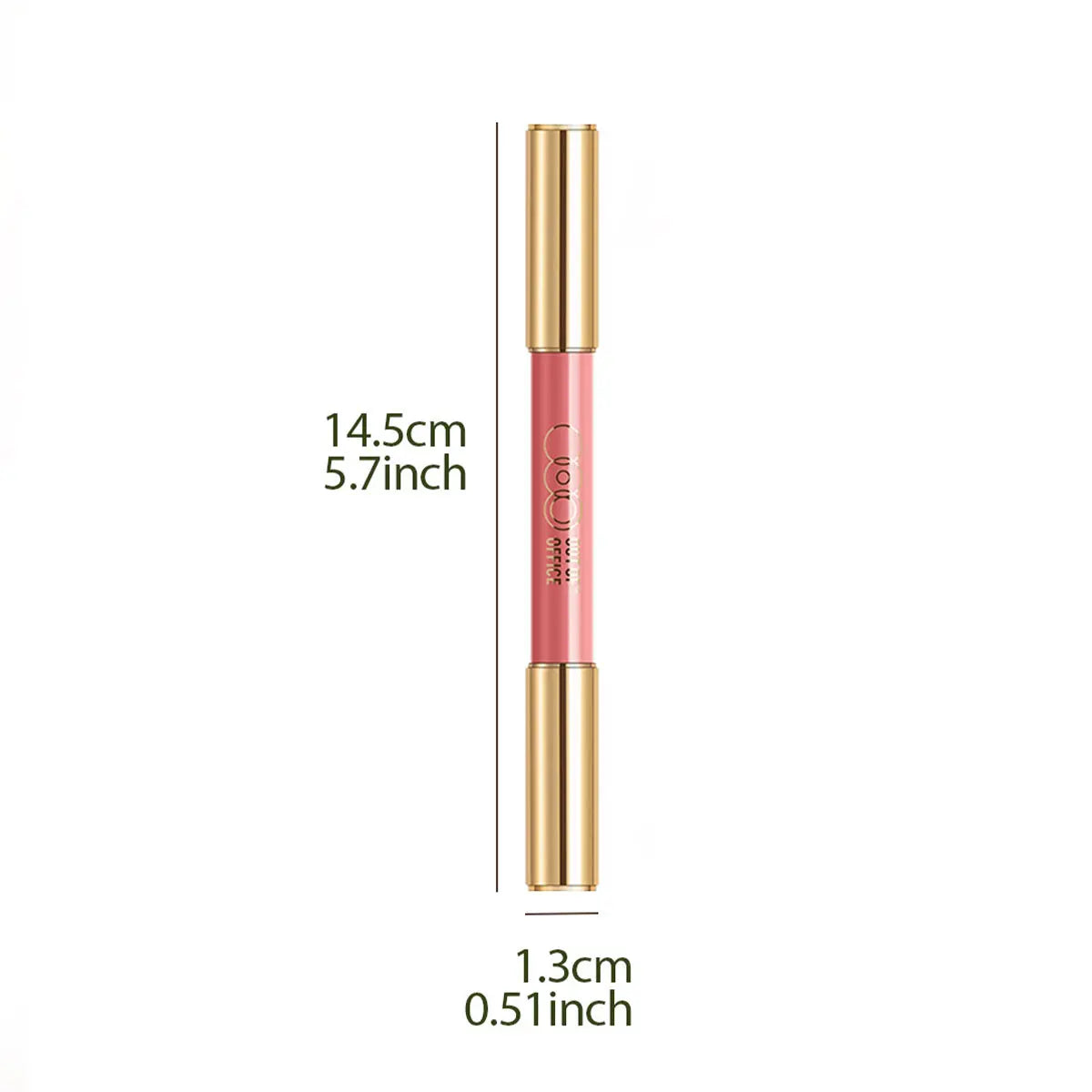 OUT OF OFFICE LUMEGLOW DUO PENCIL,Cheek&Multi-Use,Creamy Blendable,Buildable Color,Twist-Up Design,Luxury Makeup,Smooth Texture