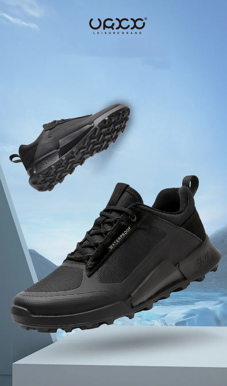 New Men's Shoes Mesh Breathable Outdoor Hiking Shoes Men Lightweight Anti Slip Waterproof Casual Sports Shoes zapatillas hombre