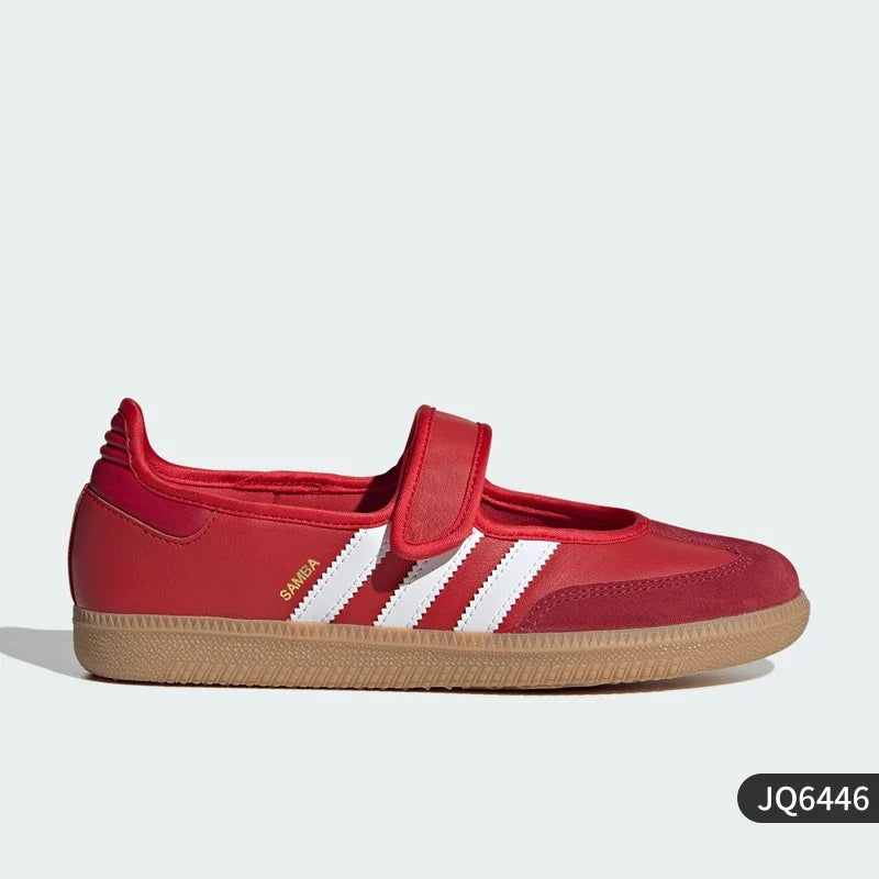 Adidas Authentic Three Leaves Women's Lightweight Casual Breathable Sports Shoes JQ6446