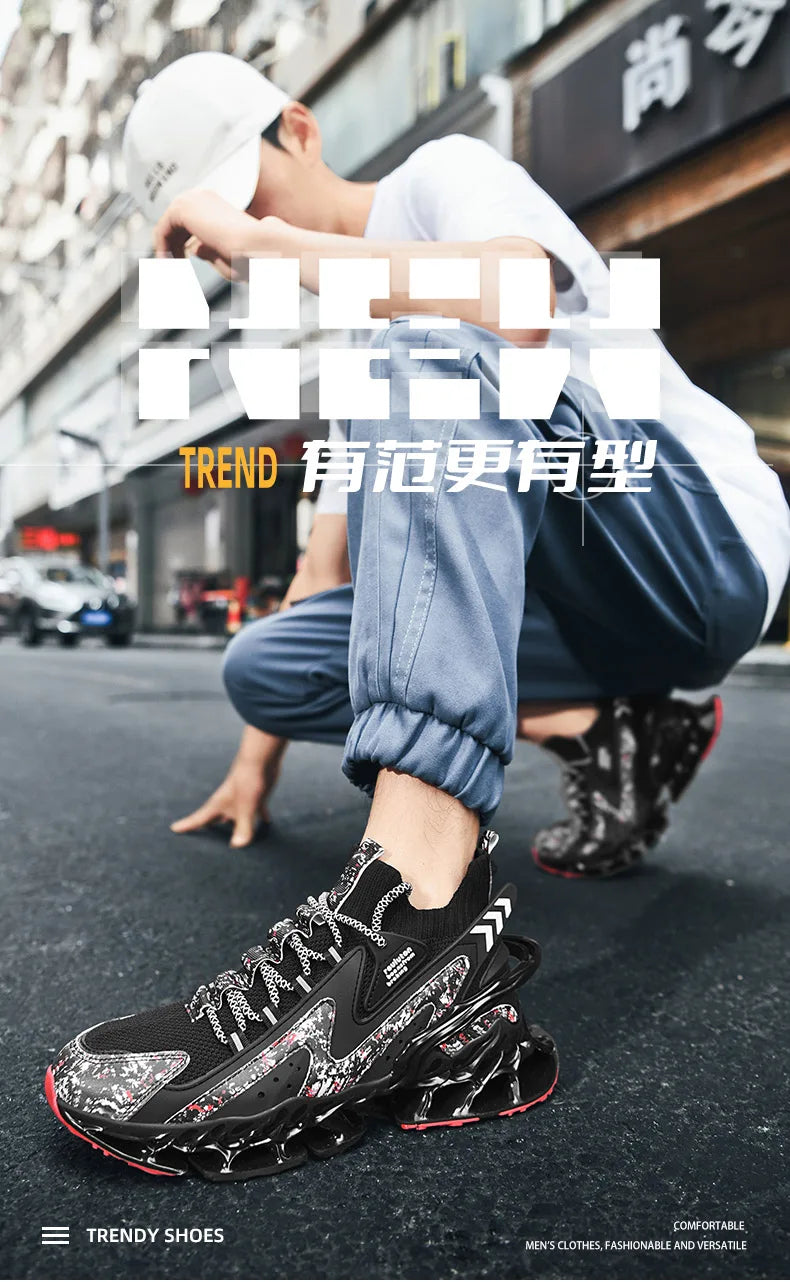 Casual Men's Sneakers Breathable Luxury Trainer Race Shoes Fashion Running Tenis for Men And Women