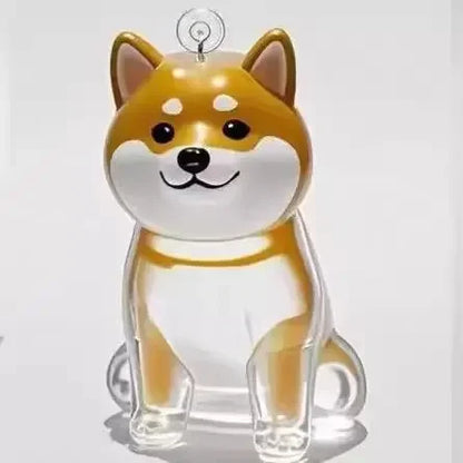 Transparent Dog Hair Storage Pendant Dog Hair Collector Keychain Pet Hair Memorial Bottle for Pet Lovers DIY Memorial Keychain