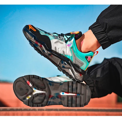 Luxury Men's Breathable Running Sneakers Casual Trainer Fashion Loafers Race Tenis Shoes for Male