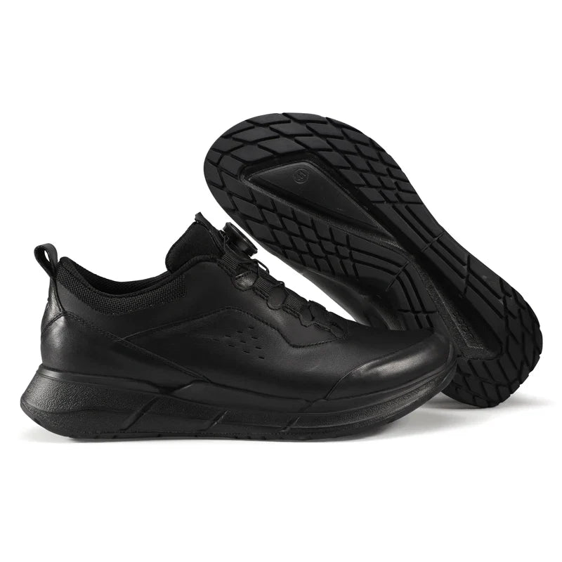 New Men's Shoes Genuine Leather  Fashion Low-top Men's Casual Trendy Shoes Running Sports