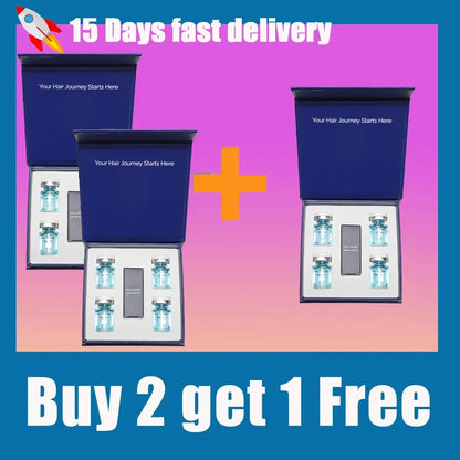 Microneedle Hair Regrowth Care Kit, Scalp Serum Deep Nourishing Hydrating Calming Treatment Strengthen Hair Follicles Hair Care