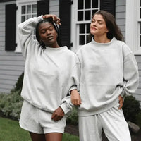 2026 Ladies' Women's Sweatshirts Spring Autumn Long Sleeve Mock Neck Casual Hoodies Plus Size Womens Relaxed Solid Color Hoodie