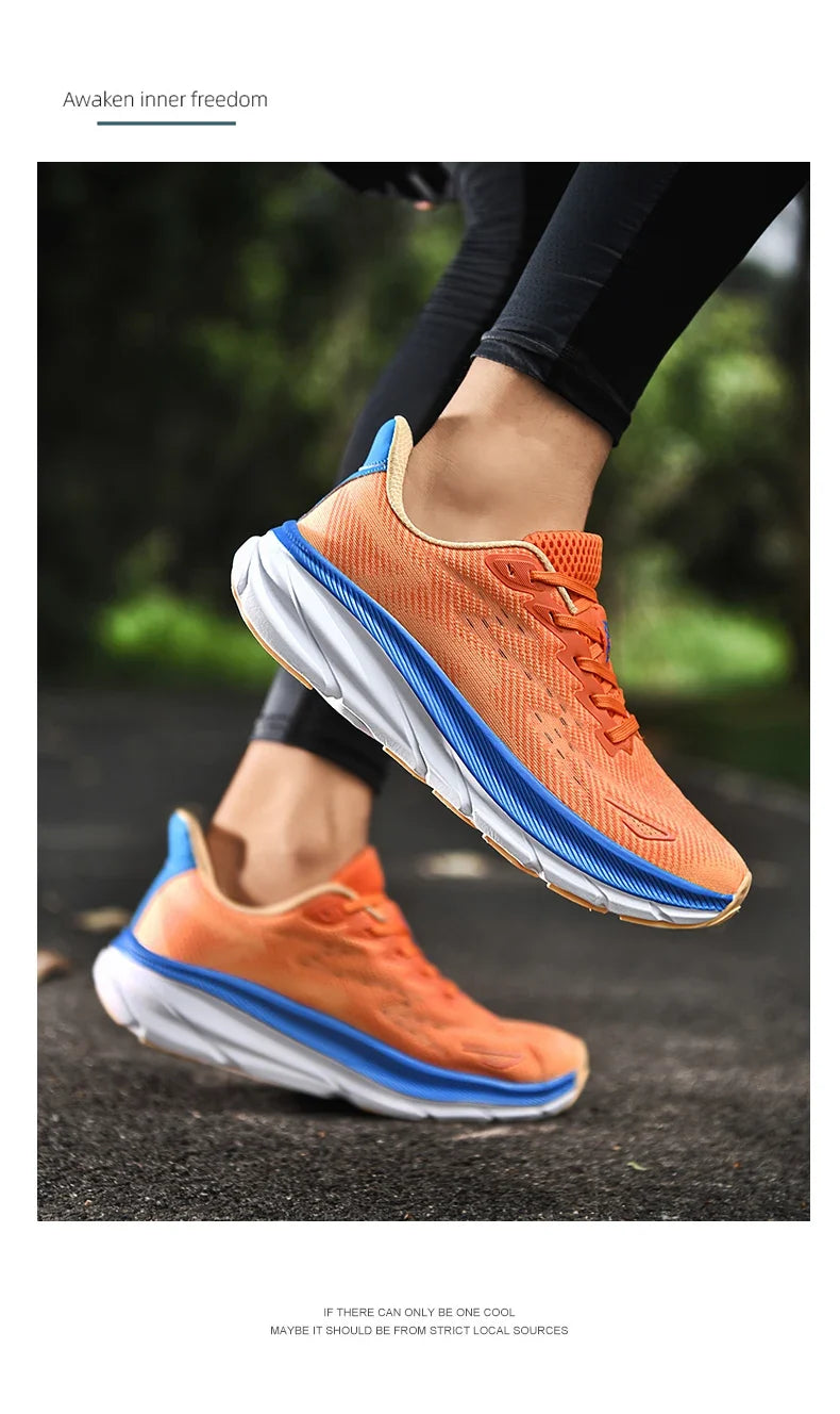 New Running Casual Sports Shoes Outdoor Comfortable Spring Summer Non-slip Sneakers Unisex for Men Women Soft Trainer Men Trail