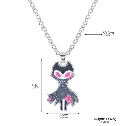 Game Hollow Knight Keychain The Grimm Theater Master Metal Keychain Pendant Game Peripheral Jewelry Unisex Keychain Pendant