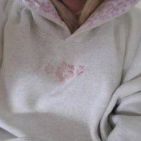 2025 Sweatshirt Embroidered Hooded Pullover Sweatshirt Long-sleeved Casual Loose Style Y2k Sudaderas De Mujer Moletom Femininos