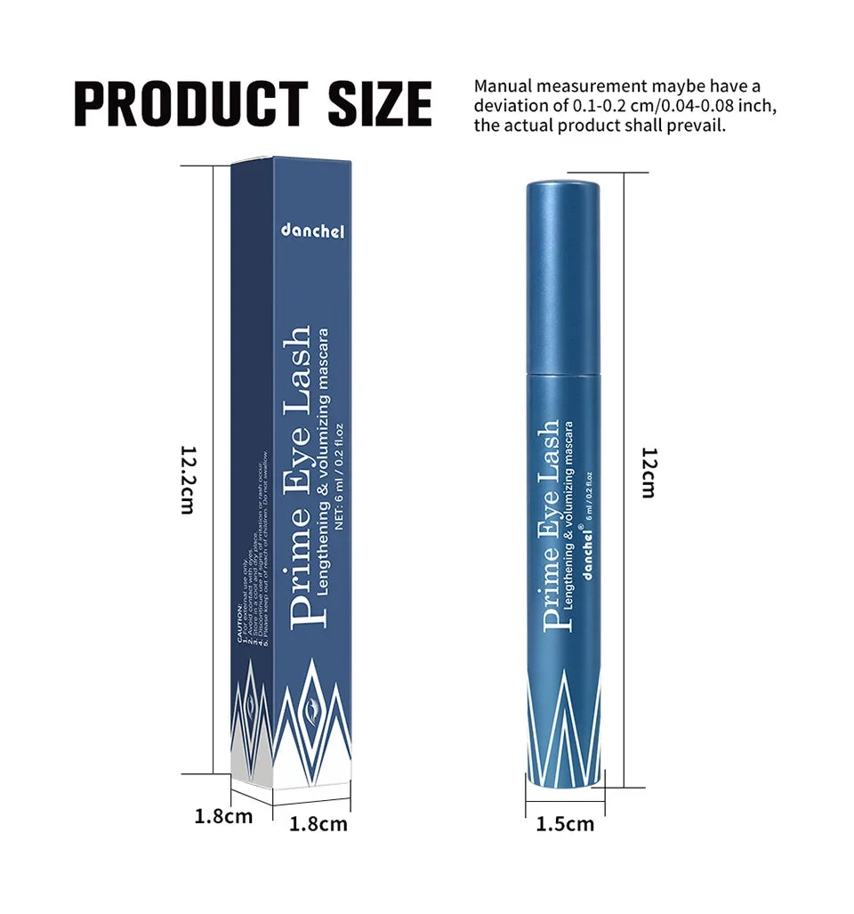 Lengthening & Volumizing Mascara Water-Resistant Long-Lasting Nourishing Strengthen Mascara Glossy Natural Finish Eye Makeup