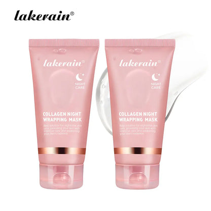 Collagen Wrapping Peel-off Mask Rejuvenation Moisturizing Brightening Korean Face Mask Make Glowy Skin Elasticity Facial Mask