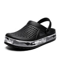 Men's summer casual hole shoes non slip lightweight breathable Two wearing men's sandals fashion comfort beach shoes slippers