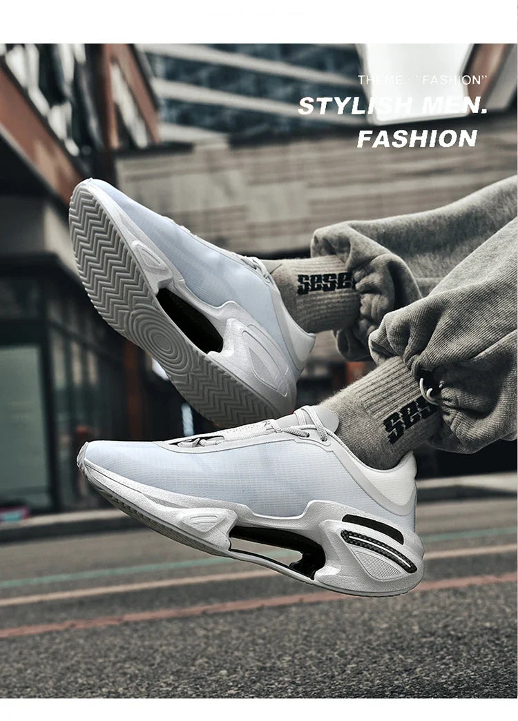 Men's Breathable Casual Sneakers Luxury Trainer Fashion Loafers Comfortable Wear and Relaxed Life Running Shoes for Male