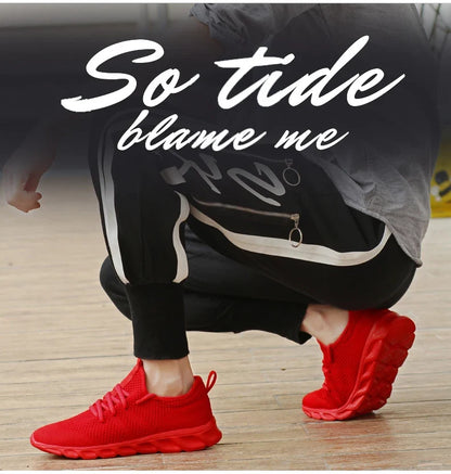 Breathable Men's Sneaker Casual Antiskid and Wear-resistant Jogging Men Sport Shoes Hot Sale Light Man Running Comfortable