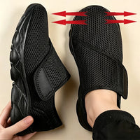 Unisex New Women Orthopedics Wide Feet Swollen Walking Casual Shoes Thumb Eversion Adjusting Soft Comfortable Diabetic Men Shoes