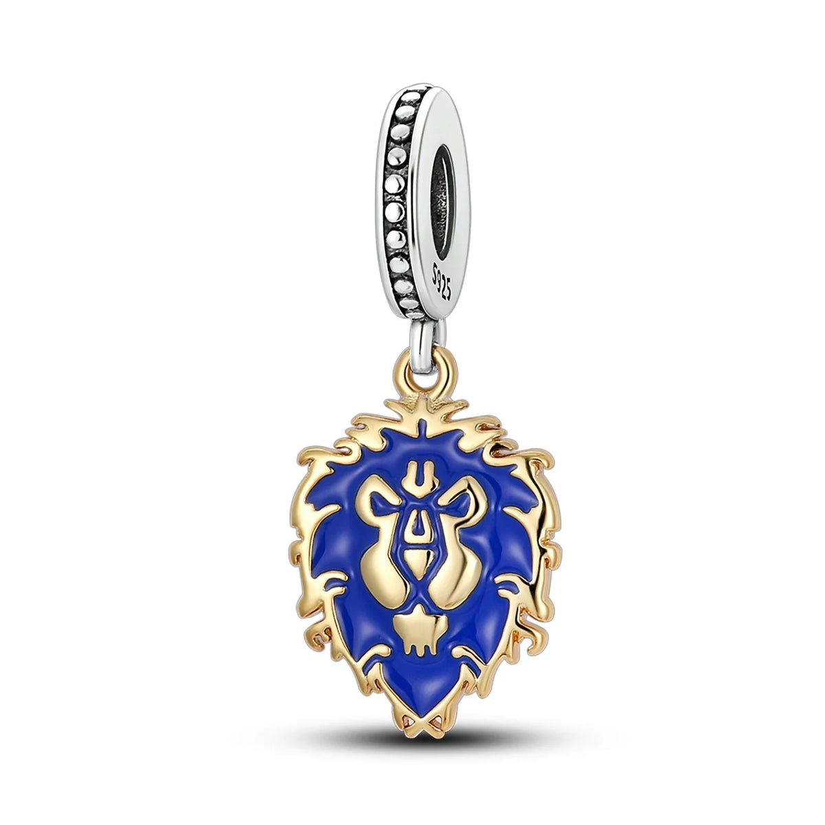DSN 925 Silver King Of The Grasslands 2026 Charm Beads Pendant Fits Bracelet Necklace DIY Women Festival Party Jewelry Gifts