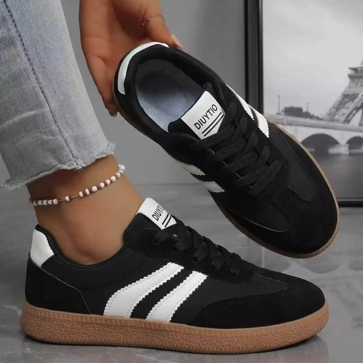 2026 New Couple Shoes, Large Size 35-43 Men's Shoes, Thick-Soled Casual Shoes, Trendy Versatile Sneakers, Comfortable Women's Shoes, Running Men's Shoes, Classic German Training Shoes