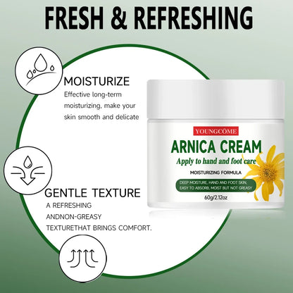 Calendula Hand and Foot Care Moisturizing Cream Deeply Moisturizes the Skin of Hands and Feet, Making the Skin Silky and Tender