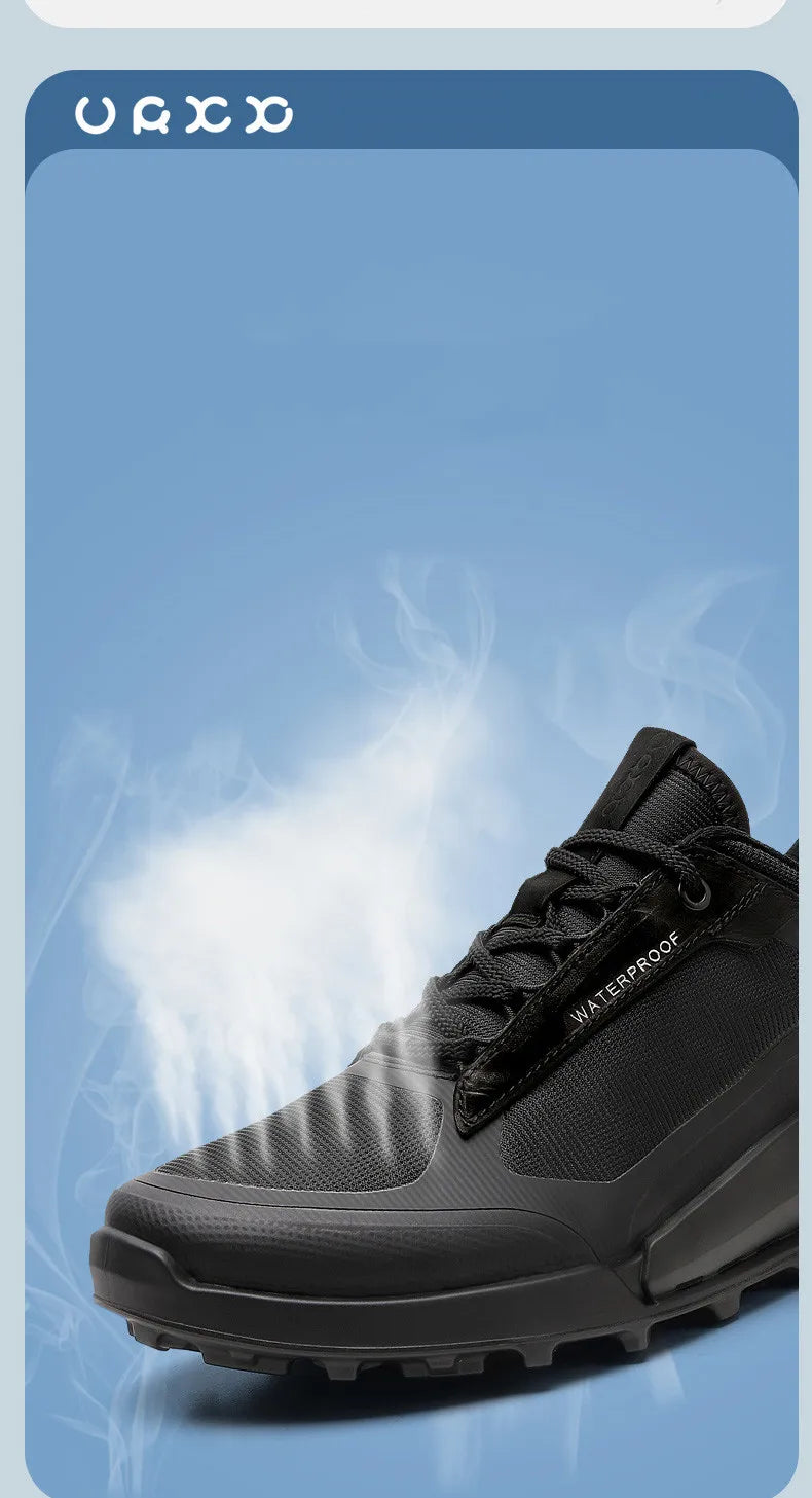 New Men's Shoes Mesh Breathable Outdoor Hiking Shoes Men Lightweight Anti Slip Waterproof Casual Sports Shoes zapatillas hombre