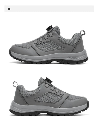 Men'S Spring And Autumn Sports Shoes Rotating Buckle Comfortable And Non Slip Hiking Sports Shoes Plus Size Men'S Shoes 39-48