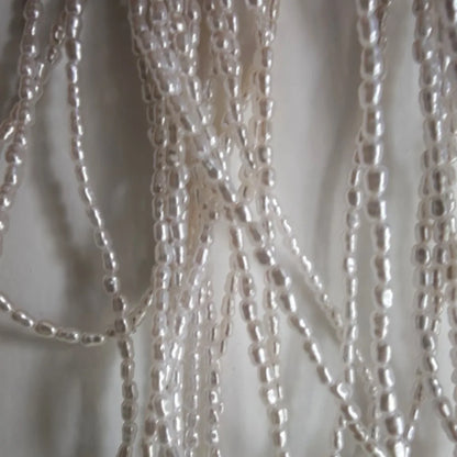 4.5 to 5.5 mm Irregular Baroque Imitation Pearl Semi-Finished Beads for Making Jewelry, DIY Necklacecklace Bracelet Accessories