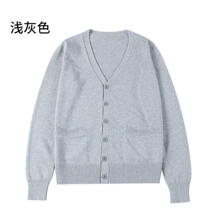 New Sweater Solid Candy Women Knit Top Fashion Female Cardigan Thin Spring Autumn Long Sleeve Adult Jacket Clothes Slim XS-2XL