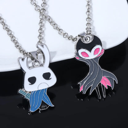 Game Hollow Knight Keychain The Grimm Theater Master Metal Keychain Pendant Game Peripheral Jewelry Unisex Keychain Pendant