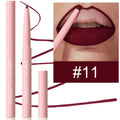 Lip Liner Pencil Long-Lasting Matte Creamy Plumping Lip Stain Waterproof Natural Nude Brown Slim Lip Liner Makeup
