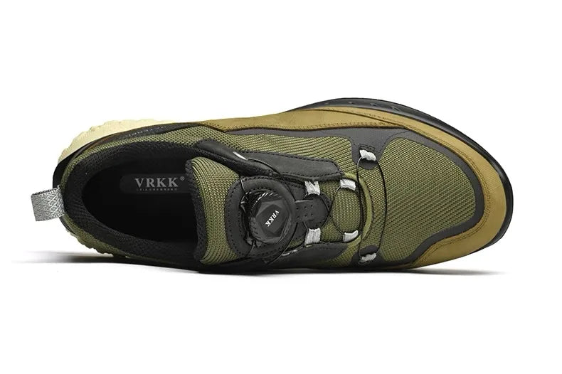 Fashion Waterproof Hiking Shoes Men's Climbing Shoes Anti-collision Fashion Outdoor Casual Lace-up Sneakers