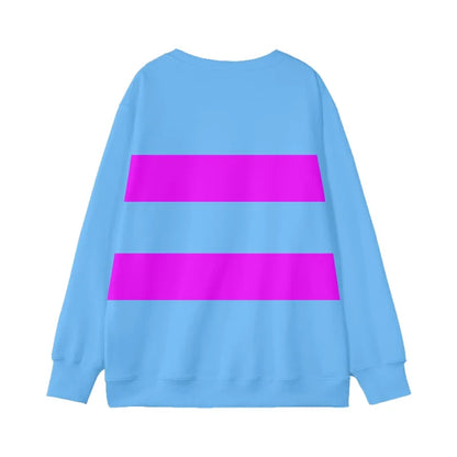 Undertale Frisk Crewneck SWEATSHIRT Game SameStyle Cartoon Retro Casual Streetwear Long Sleeve  Pop for Autumn/Winter  tops