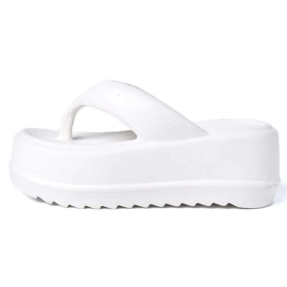 Comwarm New Thick Flip-flops Women Fashion Platform Sandals Outdoor Women Beach Slipper Home Comfort Women's Summer Sandals 2024