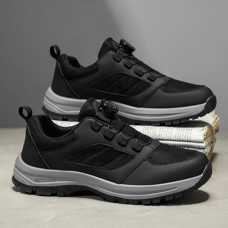 Men'S Spring And Autumn Sports Shoes Rotating Buckle Comfortable And Non Slip Hiking Sports Shoes Plus Size Men'S Shoes 39-48