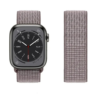 Nylon Sport loop Strap For Apple Watch Band 44mm 42/40mm 45mm  38/41mm pride Bracelet iwatch Ultra2 49mm Series 9 8 se 7 6 5 4 3