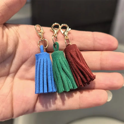 1Pcs Autumn Winter Maillard Tassel Pendant Shoe Charms Leather Flower Shoelace Buckle Sports Shoe Decoration Accessory Buckle