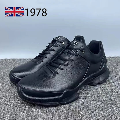 New Mens Casual Shoes Quality Genuine Leather Shoes For Men Lace-up Breathable Fashion Flats Male Black Shoes
