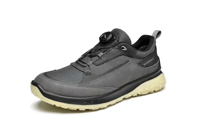 Fashion Waterproof Hiking Shoes Men's Climbing Shoes Anti-collision Fashion Outdoor Casual Lace-up Sneakers