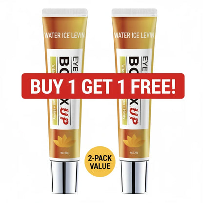 Eye Cream with Vitamin C & Collagen for Dark Circles, Moisturizing & Brightening, 20g Buy 1 Get 1 Free, Fast Shipping