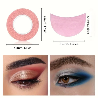53/50/3/1pc Eyeshadow Assistant Tape Set, Eye Makeup Tape Including Eye Shadow Tape, Eyeshadow Stickers, Eye Makeup Protector