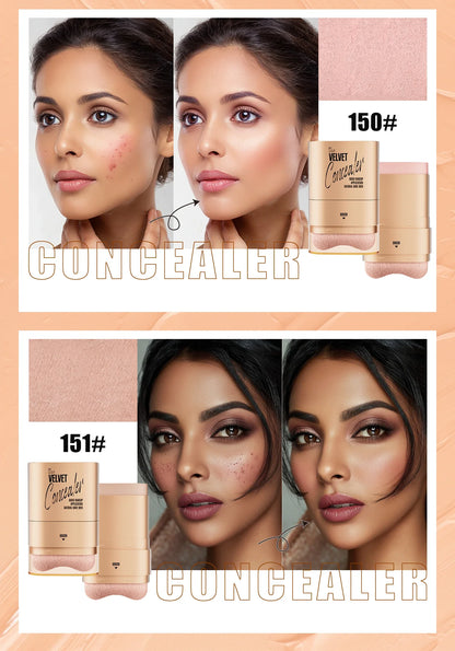 Face Foundation Contour Stick Long-wear Lightweight Brighten Stick Face Concealer Blemish Contouring Beauty Makeup
