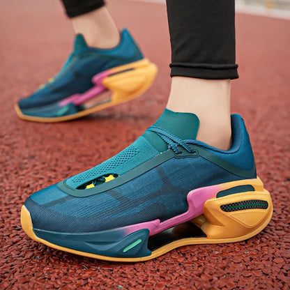 Men's Breathable Casual Sneakers Luxury Trainer Fashion Loafers Comfortable Wear and Relaxed Life Running Shoes for Male