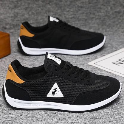New 2026 Men's Casual Comfortable Breathable Sports Shoes Lightweight Anti-slip Wear-resistant Canvas Low-top round Toe Slip-On