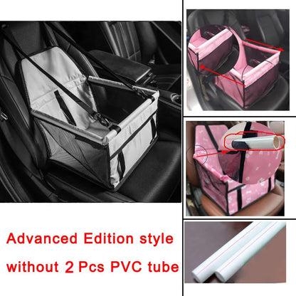 2025 High Quality Breathable Pets Carrier Car Seat Basket Safe Travel Carrier House Kennel Puppy Handbag Outdoor Pet Supplies