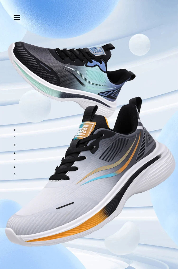 Men's Fashion Sneakers Breathable Comfortable Lightweight Walking Shoes Casual Sports Running Tennis Gym Training Shoes for Men